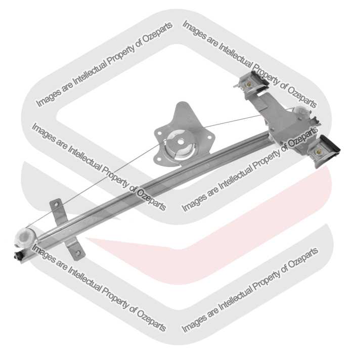 Door Window Regulator Front (Electric No Motor)