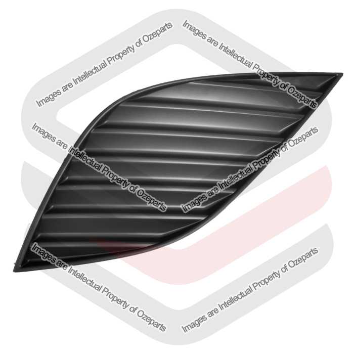 RH Right Fog Light Bezel Cover Matte Black For Toyota Camry Ascent Sport 17~21