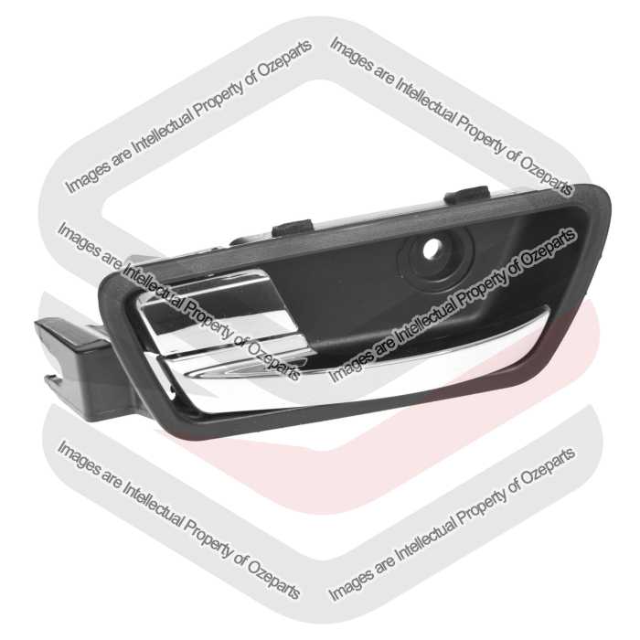 Ozeparts Fits Ford Falcon / FPV FG & FG-X Sedan 2008~2016 | Rear Inner Door Handle (BGF266B35B1 Chrome) | LH LHS Left Hand (Passenger Side)
