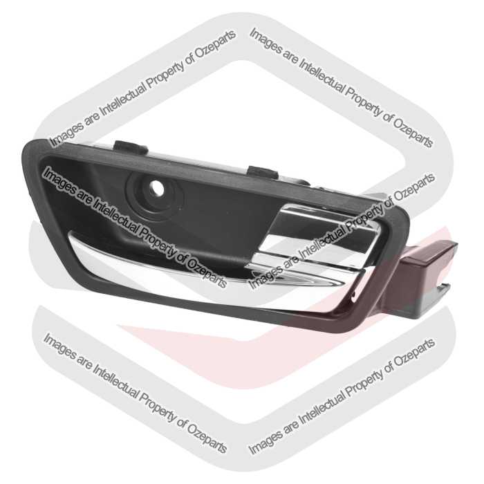 Ozeparts Fits Ford Falcon / FPV FG & FG-X Sedan 2008~2016 | Rear Inner Door Handle (BGF266B34B1 Chrome) | RH RHS Right Hand (Driver Side)