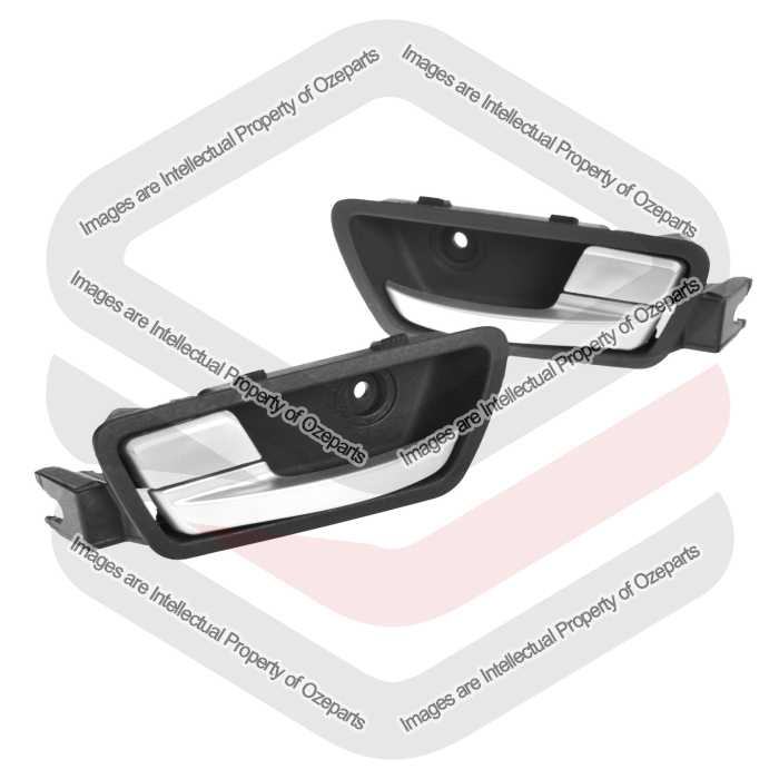 Ozeparts Fits Ford Falcon / FPV FG & FG-X Sedan 2008~2016 | Front Inner Door Handles (Satin) | Pair of LH Left Hand + RH Right Hand