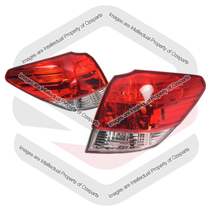 Set Pair LH+RH Tail Light Rear Lamp For Subaru Liberty / Outback 2009~2014
