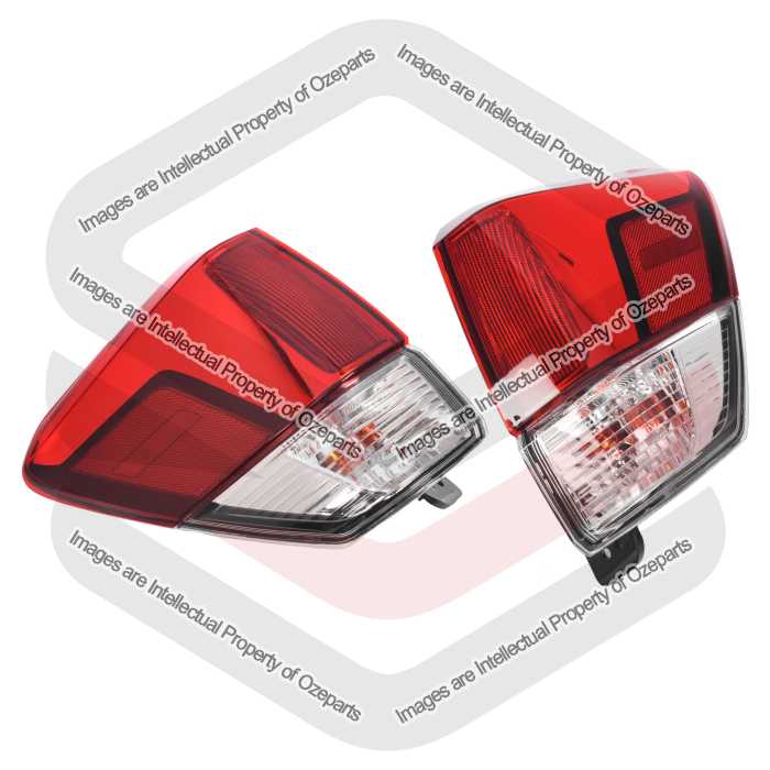 Set Pair LH+RH Tail Light Rear Lamp LED For Subaru Forester S5 2018~2021