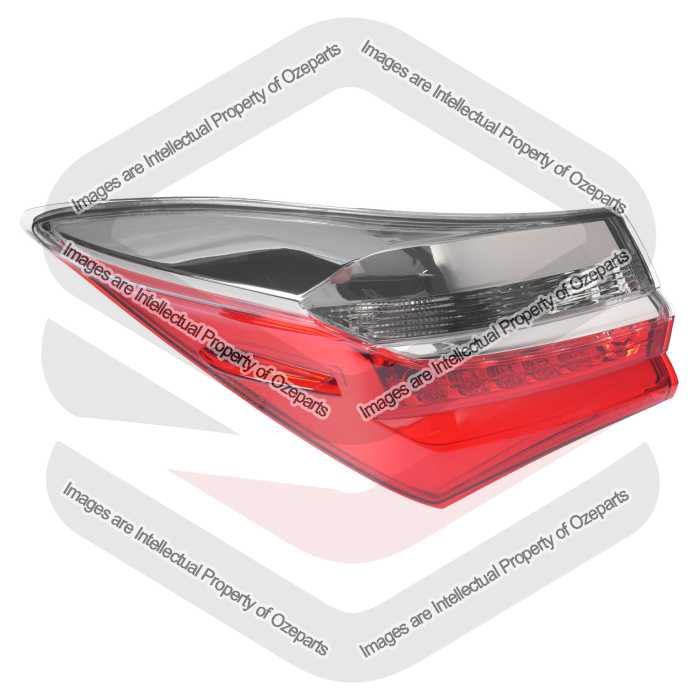LH Left Tail Light Rear Lamp LED For Toyota Corolla ZRE172 Sedan 16~19 No Emark