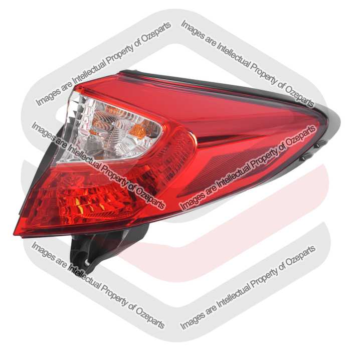 RH RHS Right Hand Tail Light Rear Lamp (No LED) For Toyota C-HR CHR 2016~On