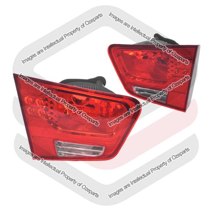 Pair LH+RH Bootlid Boot Lid Light Inner Tail Lamp For Kia Cerato TD Sedan 08~13