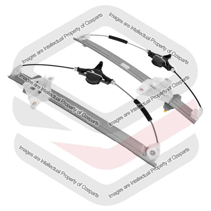 Front Pair LH+RH Electric Window Regulator No Motor For Mazda CX5 CX-5 KE 12~17