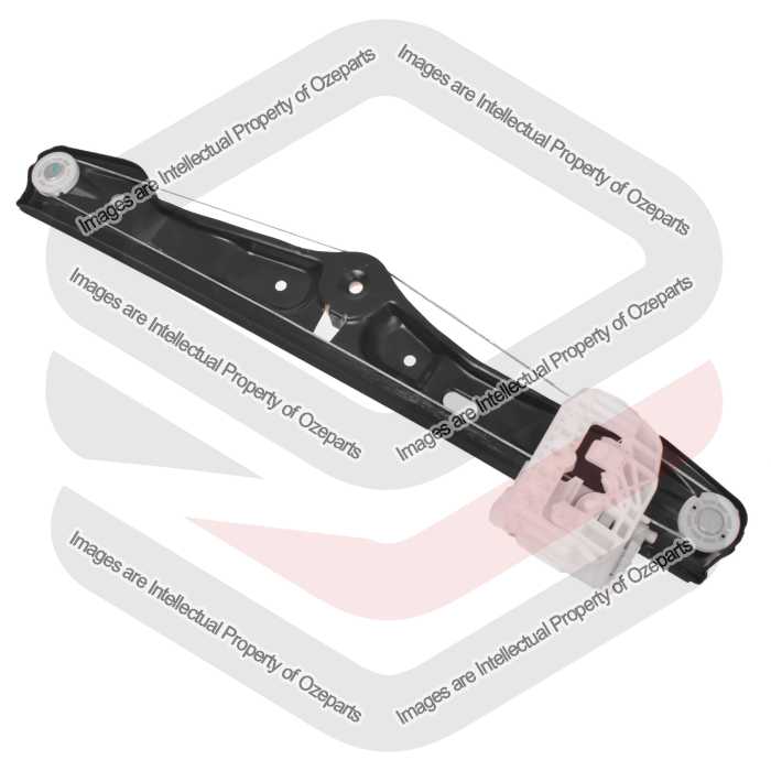Ozeparts Fits BMW F30 Sedan F31 Wagon 2012~2018 | Rear Electric Power Door Window Regulator (No Motor) | RH RHS Right Hand (Driver Side)