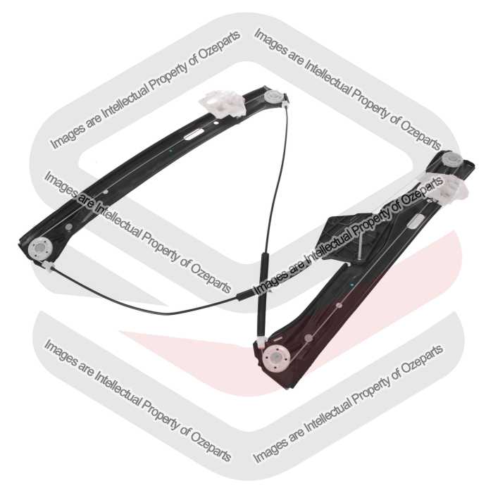 Ozeparts Fits BMW F30 Sedan F31 Wagon 2012~2018 | Front Electric Power Door Window Regulator (No Motor) | LH LHS Left Hand (Passenger Side)