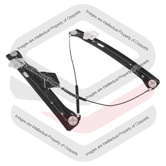 Ozeparts Fits BMW F30 Sedan F31 Wagon 2012~2018 | Front Electric Power Door Window Regulator (No Motor) | RH RHS Right Hand (Driver Side)
