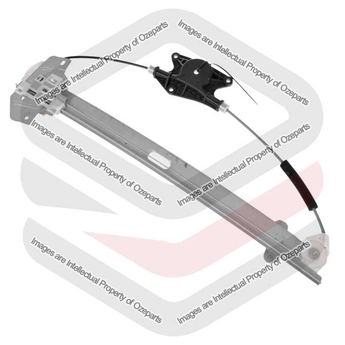 Door Window Regulator Front (Electric No Motor)