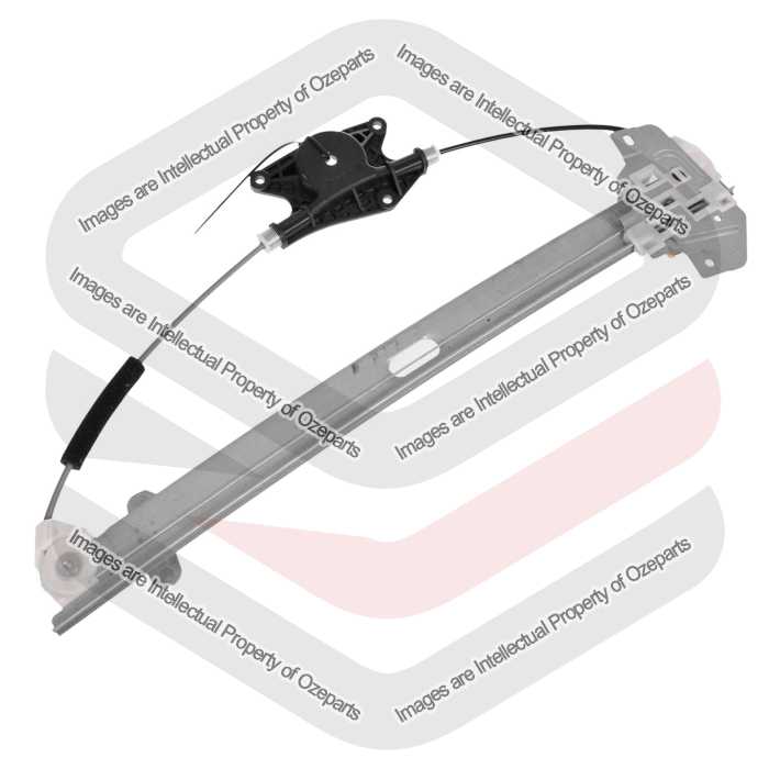 Door Window Regulator Front (Electric No Motor)