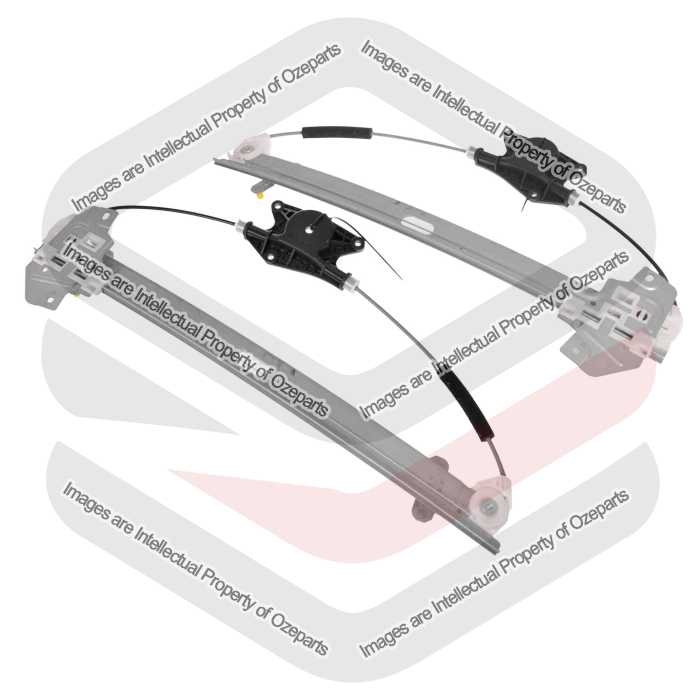 Front Pair LH+RH Electric Window Regulator No Motor For Kia Rio JB 2005~2011