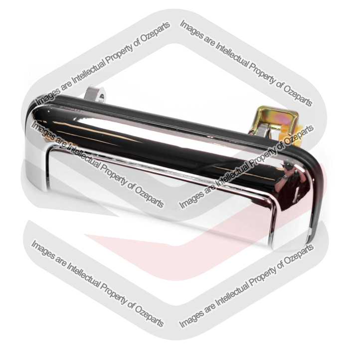 REAR Outer Tailgate Tail Gate Door Handle Chrome For Mitsubishi Triton MK 96~06