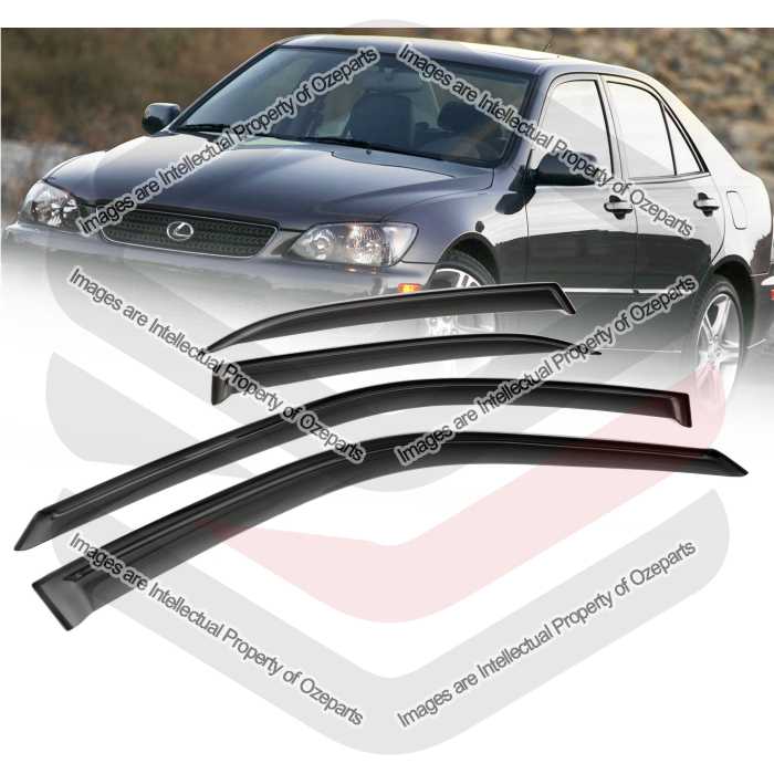 Weathershield Weather Shields Window Visor For Lexus IS200 IS300 1999~2005 Sedan