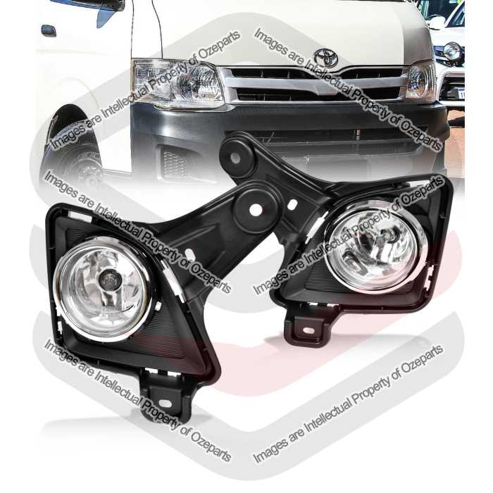 Fog Lamp Kit (Chrome Ring) (-10/11)