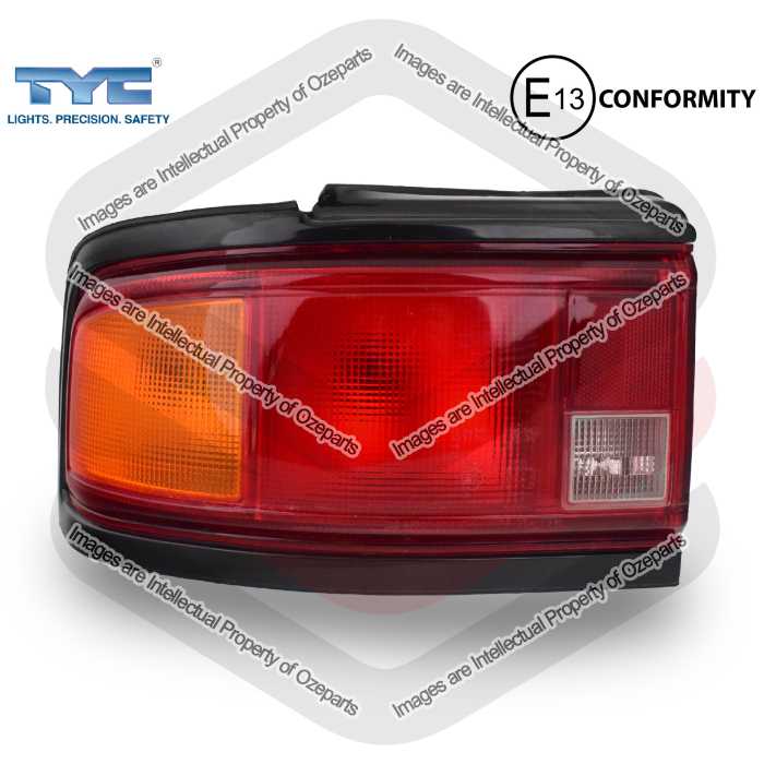LH LHS Left Hand Tail Light Rear Lamp For Mazda 323 BG Series 1 1989~1992 Sedan
