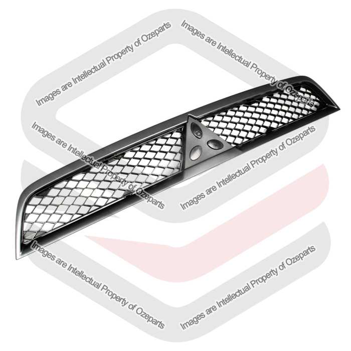 Main Radiator Grille Upper Front Grill Mesh For Mitsubishi Lancer CJ 2007~2015