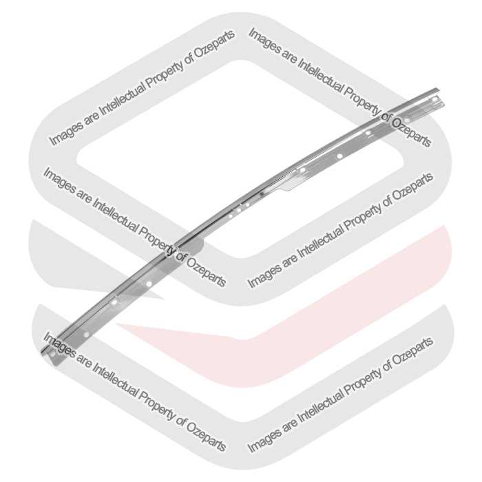 Genuine Ford Laser KQ 2001~2002 Sedan Hatch | Main Radiator Grille Front Lower Grill Mould (Chrome) | 1 Unit