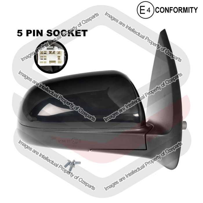 Holden barina outlet side mirror replacement