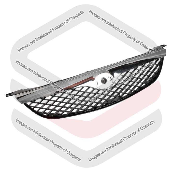 Main Radiator Grille Upper Front Grill Assembly For Mazda 626 GF 1997~1999