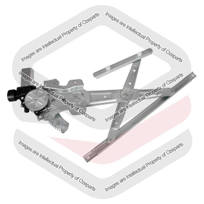 Door Window Regulator Rear (Electric With 2 Pin Motor)