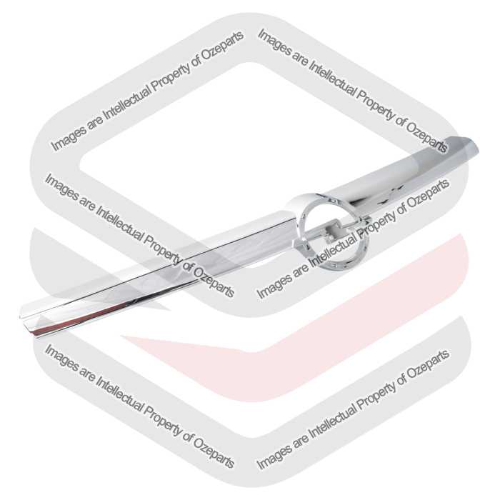 Main Grille Mould Trim Upper Insert Chrome For Holden Astra AH Ser 1 2004~2007