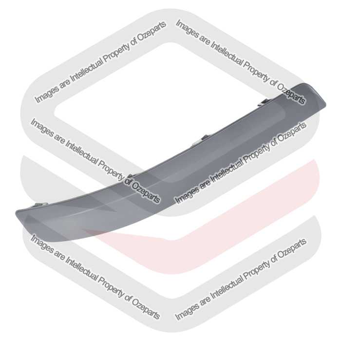 LH Left Rear Bumper Bar Mould Trim Grey For Holden Astra AH Series 04~10 Wagon