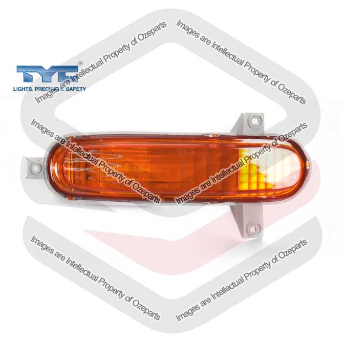 TYC Fits Ford Telstar AX AY 1992~1996 | Front Bumper Bar Light Turn Indicator Lamp | RH RHS Right Hand (Driver Side)