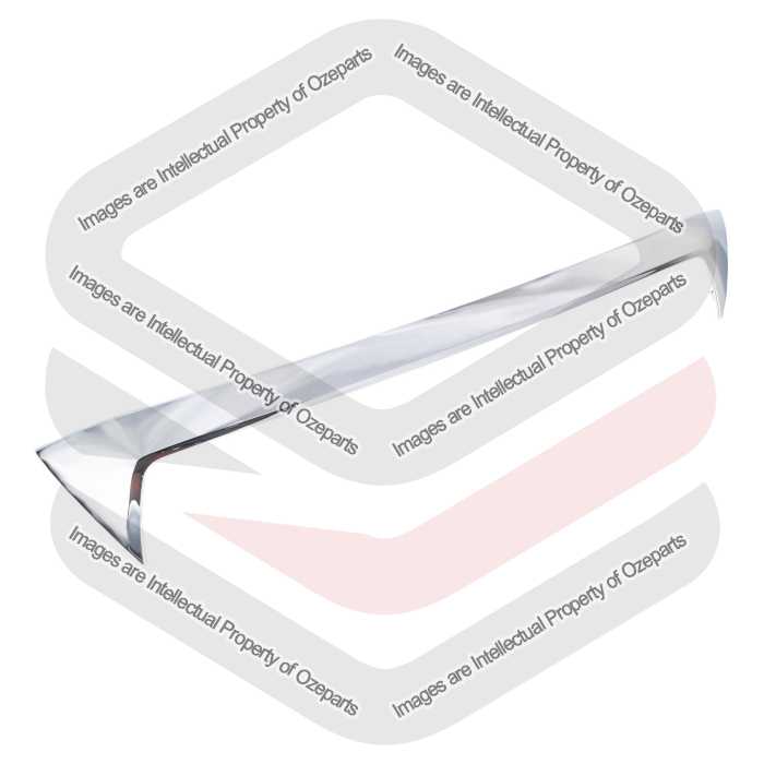 Main Radiator Upper Grille Mould Trim Chrome For Toyota Hilux 2WD 4WD 08~12