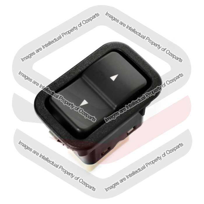 Ozeparts Fits Ford Falcon Fairmont Fairlane BA BF 2002~2010 | Electric Power Single Window Switch With Illumination (6 Pins) | Set of 2 Pcs