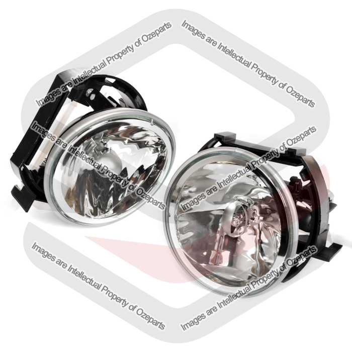 Fits Ford Falcon BA BF XR6 XR8 2002~2008 | Foglights Fog Lights Spot Driving Bumper Bar Lamps | Pair of Left Hand + Right Hand