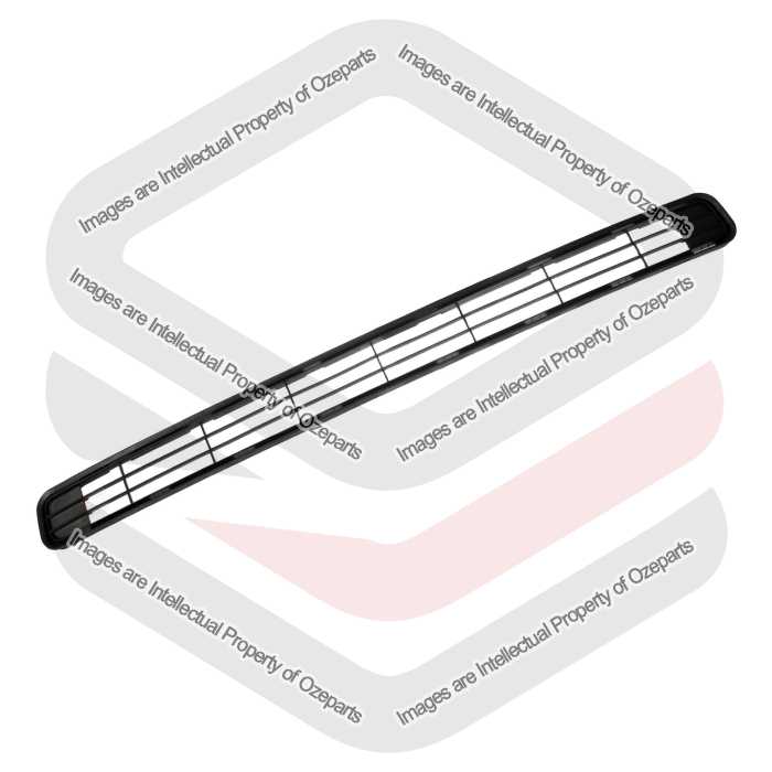Front Bumper Bar Grille Lower Grill Insert Black For Toyota RAV4 ACA30 05~08