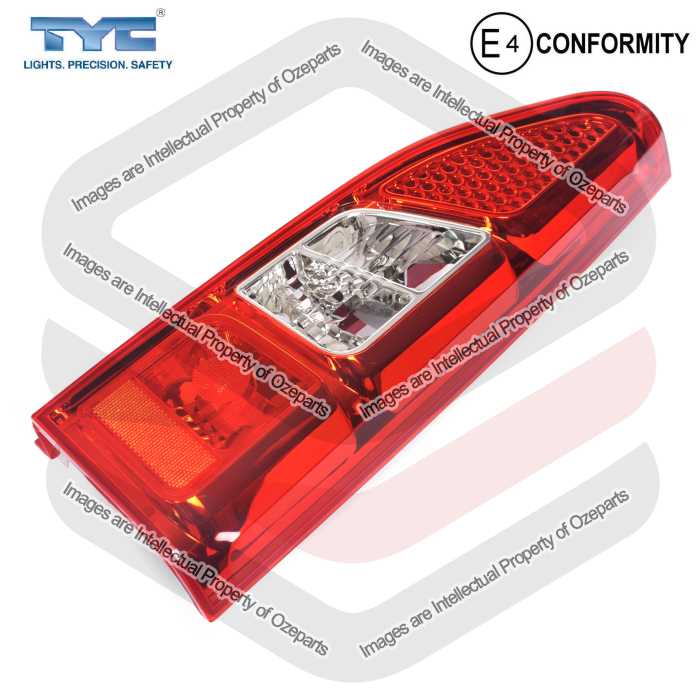 RH Right Tail Light Rear Lamp Tail Gate For Peugeot Partner / Citroen Berlingo 0