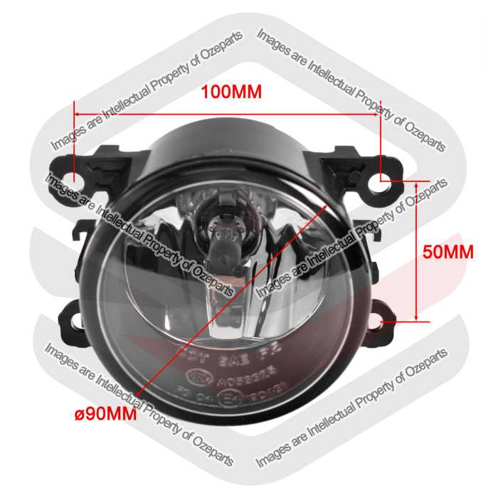 Fog Lamp   (Standard) With H11 Globe