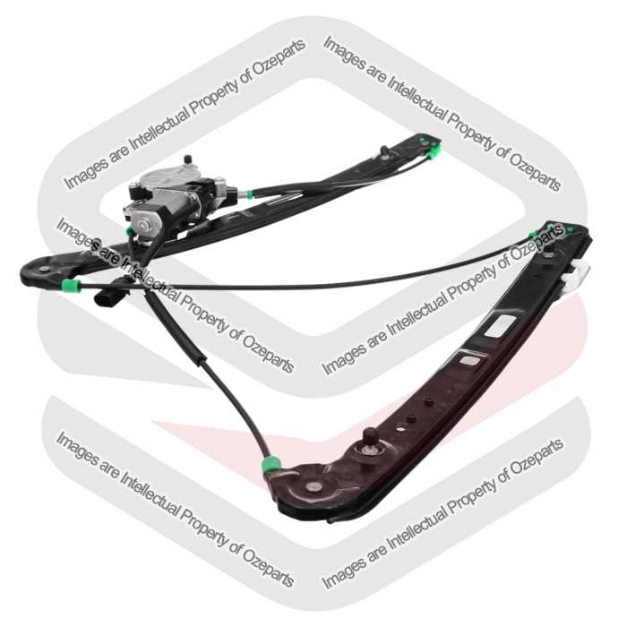 Door Window Regulator Front (Electric With Motor)