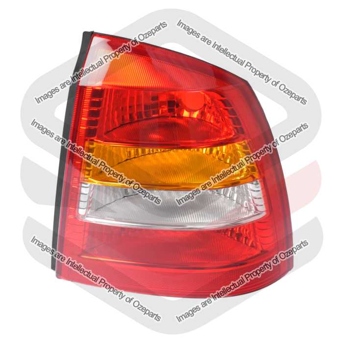 RH Right Tail Light Rear Lamp Non Tinted For Holden Astra TS Sedan 1998~2005