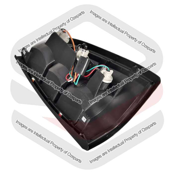 Tail Light Ute (White White Red)