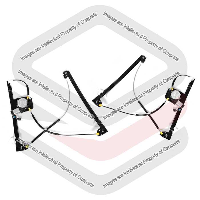 Door Window Regulator Front (Electric With Motor) (SET LH+RH)