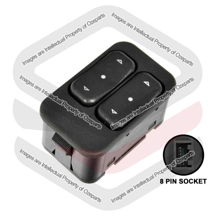 Electric Power Master Window Switch 2 Button For Holden Astra TS 1998~2006