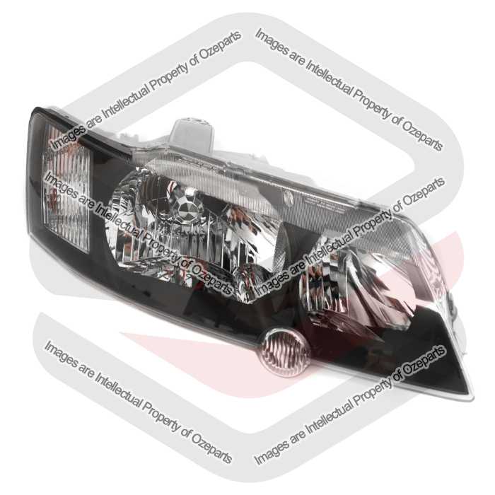 Head Light AM (Black) SS SV8