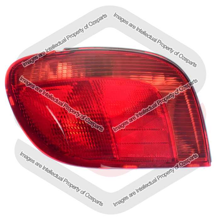 LH Left Hand Tail Light Lens Only For Toyota Echo JT KT Sportivo 01~02 Hatch