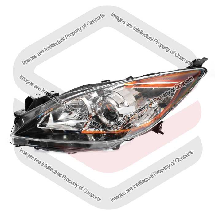 LH LHS Left Hand Head Light Lamp (Amber) For Mazda 3 BL Sedan / Hatch 2009~2013