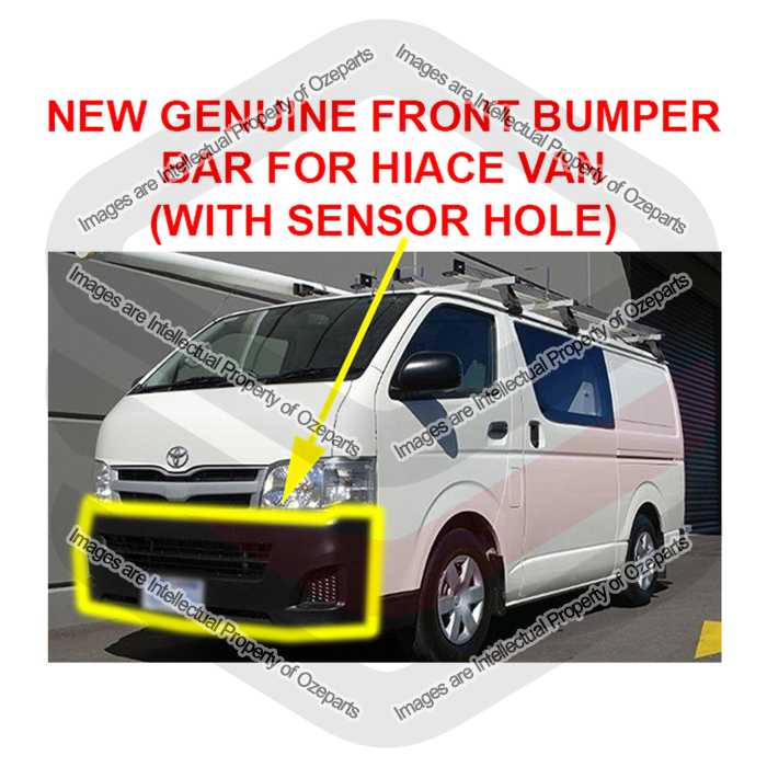 Bar Cover Front OE (With Sensor Holes)