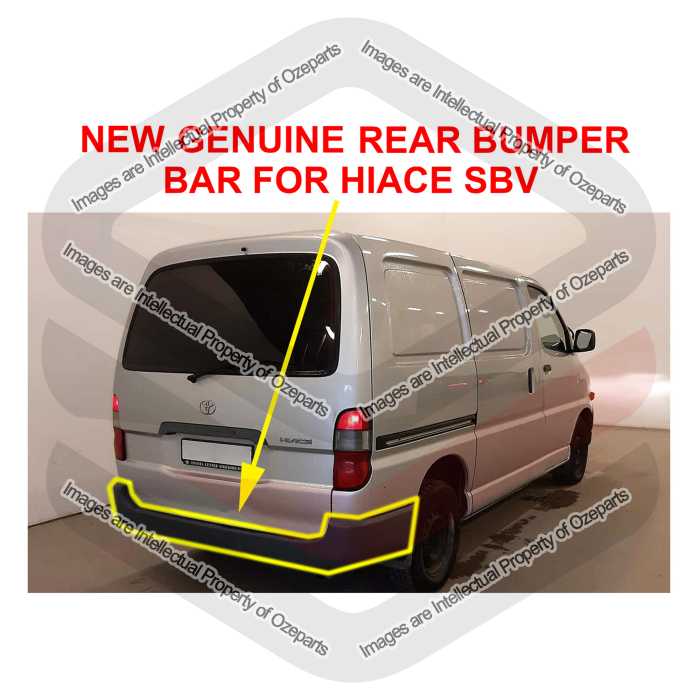 Bar Cover Rear OE