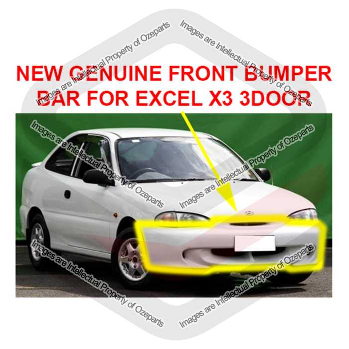 Bar Cover Front OE With Hump (1996/07-1997/01)