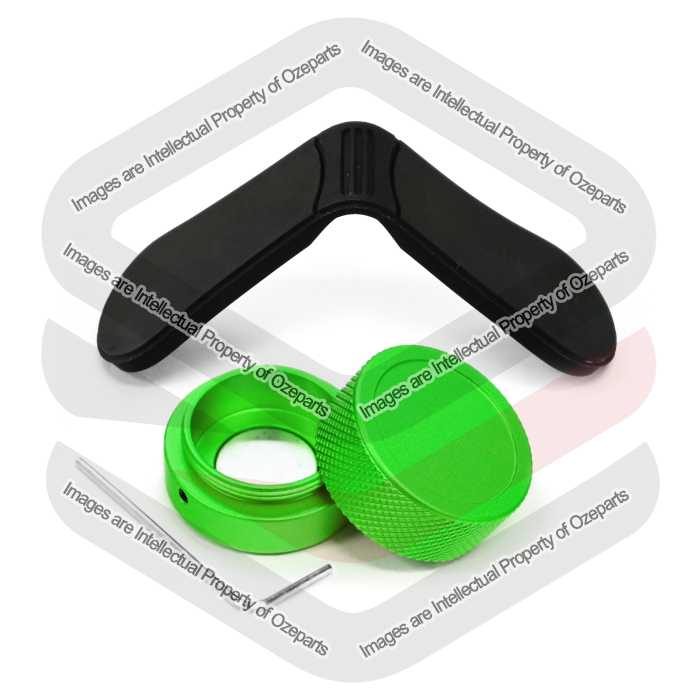 Chalk Holder (Green) + Magnetic Belt Clips