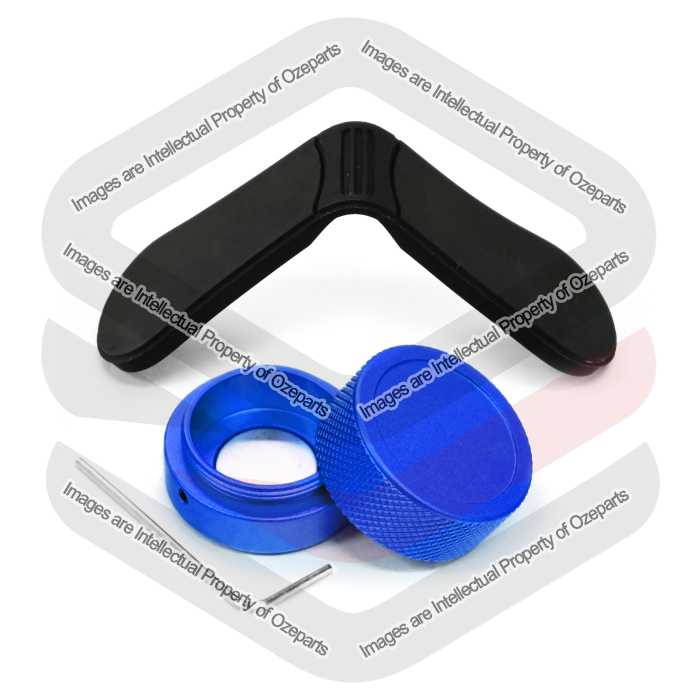 Chalk Holder (Blue) + Magnetic Belt Clips