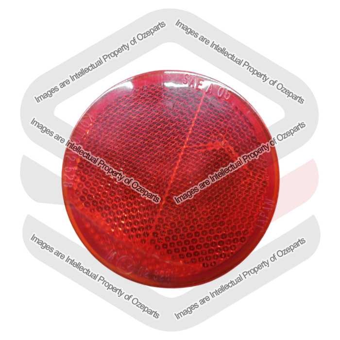 Bar Reflector Rear OE (Red)