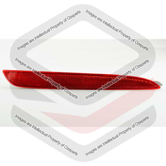 Rear Bumper Bar Reflector (Side B) For Mazda 3 BL 2009~2013 (Watch Video)